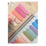 Hayal Sepeti 10 Renkli Cetvelli Mavi Pembe Tonları Şeffaf Pet Indeks / Index Sticker / Postit / Post-İt