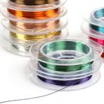 Hayal Sepeti Başlangıç Filografi Sanatı Makara Tel - 0.2mm İnce - 10 Farklı Renk