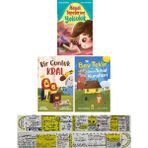 Hayal Tepelerine Yolculuk - Bir Günlük Kral - Bay Tekir 3 Kitap - Yusuf Öztoprak - Matematik Ayraç