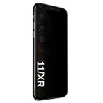 [HAYALET EKRAN KORUYUCU] For iPhone ile uyumlu Privacy Gizli Kırılmaz Cam Tam Kaplayan Su İtici Safir Ekran Koruyucu + Uygulama Bezleri (Hayalet,11/XR)