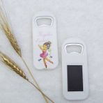 Hayaller Dükkanı 4,5x10,5 cm UV Kız Bebek Magnetleri 30 Adet Balerin Baskılı Dikey Açacak Magnet