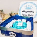 Hayaller Dükkanı Draje Li Erkek Bebek Çikolatası