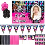 Hayaller Dükkanı HDTS169 Monster High Afişli Kişiye Özel Doğum Günü Parti Seti