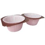 Hayaller Dükkanı Kap Kek Kapsülü Tray Modeli Pembe 2 Li Set Pk:5
