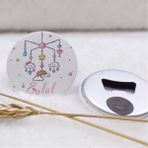 Hayaller Dükkanı Kız Bebek Magnetleri Uv Baskılı 30 Adet Buton Açacak Magnet