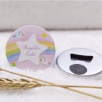 Hayaller Dükkanı Unicorn UV Baskılı 30 Adet Bebek Magneti Buton Açacak Magnet