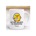 Hayaller Dükkanı Yar Ben Balanın Kişiye Özel Kupa Bardak