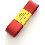 Hayalperest Boncuk Kırmızı Renk Saten Kurdele 4 cm