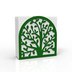 HAYAT AĞACI TEMALI METAL PEÇETELİK YEŞİL
