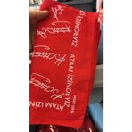 Hayat Baharat Boyabat Atatürk Kırmızı Renk Imzalı Bandana Fular