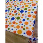 Hayat Home Renkli Ponpon Desen 120X140 Dertsiz Mutfak Masa Örtüsü