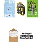 Hayat Okulu - Ilişkiler Üzerine + Ayı ve Arkadaşları (Keçe Kitap) + Kadınların Tarihi 2 + Okuma Sticker'ları - Hayır
