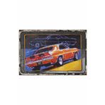 Hayat Poster 69 Camaro klasik nostaljik arabalar retro vintage ahşap poster