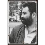 Hayat Poster Ahmet Kaya sürgünde retro ahşap poster 829