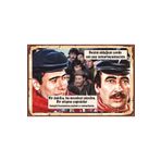 Hayat Poster Çiçek Abbas Ilyas Salman Şener Şen Yeşilçam Çay Replik Retro Ahşap Poster