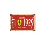 Hayat Poster Formula 1 Tabela Tarz Retro Vintage Ahşap Poster 2030043