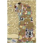 Hayat Poster Gustav Klimt Öpücük The Kiss versiyon ünlü ressam resimleri ev dekorasyon ahşap tablo poster