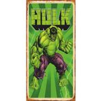 Hayat Poster Hulk Süper Kahramanlar Mini Retro Ahşap Poster
