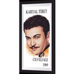 Hayat Poster Kartal Tibet Yeşilçam Temalı Çerçeve Görünümlü Mini Ahşap Poster