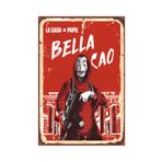 Hayat Poster La Casa De Papel Retro Vintage Ahşap Poster 2030029
