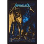 Hayat Poster Metallica Albüm Retro Ahşap Poster