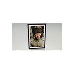 Hayat Poster Mustafa Kemal Atatürk kalpaklı çerçeve görünümlü tablo retro ahşap poster