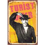 Hayat Poster Sadri Alışık Turist Ömer Yeşilçam Retro Ahşap Poster