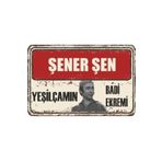 Hayat Poster Şener Şen Yeşilçam Retro Ahşap Poster
