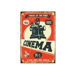 Hayat Poster Sinema Retro Vintage Ahşap Poster 2030037
