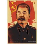 Hayat Poster sovyet sosyalist cumhuriyetler birliği stalin orak çekiç retro ahşap poster