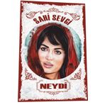 Hayat Poster Türkan Şoray Selvi Boylum Al Yazmalım Sahi Sevgi Neydi Yeşilçam Replikler Retro Ahşap Poster