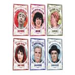 Hayat Poster Yeşilçam Türk Sineması Portreler Ve Replikleri Serisi -1 6lı Mini Retro Ahşap Poster Seti