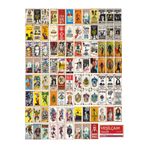 Hayat Poster Yeşilçam Ve Dünya Sineması Temalı 94 Parça Mini Retro Ahşap Poster Seti