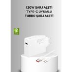 Hayat Store 120W Mi Turbo Akıllı Tanıma Çipli Hızlı Şarj Cihazı Taşınabilir ve Dayanıklı - Lisinya