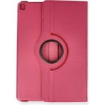 Hayat Store Apple Ipad Pro 11 (2024) Kılıf 360 Tablet Deri Kılıf - Pembe