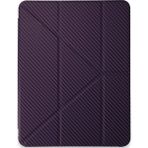 Hayat Store Apple Ipad Pro 11 (2024) Kılıf Color Karbon Tablet Kılıfı - Derin Mor