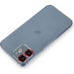 Hayat Store Apple Iphone 12 Metal Kamera Lens Koruma Cam - Kırmızı
