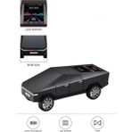 Hayat Store D68 Cyber Model Araba Tasarımlı Bluetooth Hoparlör 15W Güçlü Ses Rgb LED /tws/usb Siyah