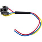 Hayat Store H4 Atom Far Fişi Ampul Soketi 1.5mm Lehimli Plastik 1 Adet