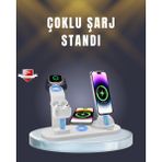 Hayat Store Iphone, Airpods ve Akıllı Saat Uyumlu Çoklu Şarj Cihazı - Lisinya