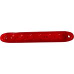 Hayat Store Kırmızı Parmak LED Dorse Lamba 6 Ledli 13.5 cm 12-24V
