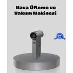 Hayat Store Şarjlı 130000 Rpm Hava Üflemeli ve Vakumlu Araç Ev Temizlik Makinesi ( Lisinya )