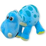 Hayat Store Sevimli Peluş Dinazor Turko Dino 35 cm - Mavi (Lisinya)