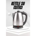 Hayat Store Yeni Nesil Saplı Uzun Ömürlü Paslanmaz Çelik Su Isıtıcı Kettle ( Lisinya )