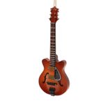 Hayata Benzeyen Minyatür Ahşap Gitar süsü Gerçek Dizelerle Enfes el yapımı Dekor, Ev Duvar Ofis Müzik odaları Için Asılabilir Dekoratif Model Gitar meraklıları Müzisyenler Doğum