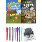 Hayati Kopya Hayalet Köşk ve Bay Tekir ve Onun Tuhaf Kuralları 2'li Set - Kalem