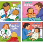 Hayatı Öğreniyorum Diş Hekimi - Hayatı Öğreniyorum Doktor - Hayatı Öğreniyorum Hastane - Hayatı Öğreniyorum Veteriner Hekim 4'lü Set