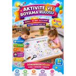 Haydi Dekor 45 cm x 4 Metre Dev Etkinlik ve Aktivite Rulosu – Çocuklar Için Eğitici Boyama, Çizgi Çalışması, Labirent, Bulmaca ve Zeka Geliştirici Oyun Rulosu
