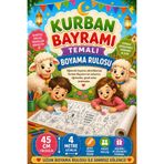 Haydi Dekor 🎨🐑 Kurban Bayramı Temalı Dev Boyama Rulosu – 45 cm x 4 Metre | Eğitici & Eğlenceli Aktivite Kağıdı