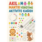Haydi Dekor 🧠 Mantık Oyunları ve Etkinlik Rulosu – 4 Metre Dev Eğitici Aktivite Kağıdı |